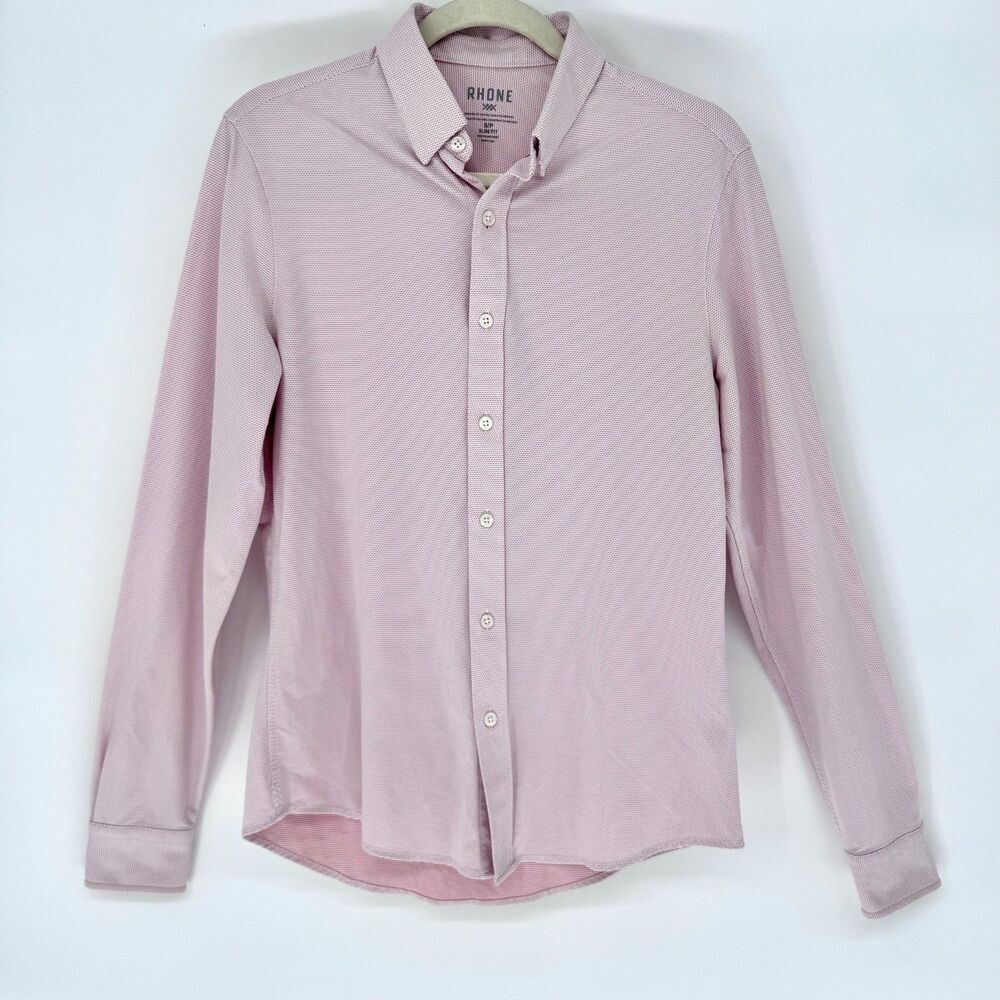 RHONE Light Pink Men’s Dress Shirt